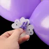 Party Decoration Birthday Wedding Plum Clip Practical Home Accessories Tools Balloons Flower Plastic Bakgrund