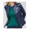 さまざまな色のファッショナブルな高品質の女性スタイリッシュな革のジャケットが利用可能な最高の価格