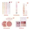 Make-upsets Lipgloss Angel Glitter Oogschaduwpalet Set Make-up Lipstick Kit Box Hoogtepunt Glitter Poeder Blush Cosmetica Set 62sF #