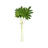 Fleurs décoratives feuilles de palmier artificielles-décoration tropicale Non toxique pour tout événement utilisable et réutilisable largement PU Palma