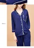 2020 serviço de casa feminino modal pijamas terno europeu e americano feminino primavera e verão outono manga pijamas 002