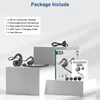 Trådlösa Bluetooth -headset med mikrofon löstagbar mute -knapp Öppna öronbilar Hörlurar för mobiltelefoner Business Office 240314