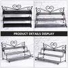 nail Polish Display Stand Organizing Holder Makeup Storage Tabletop Rack Ir Desktop Lip Gloss Organizer G3Xn#