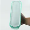 Garrafas de armazenamento Recipiente de sorvete saudável sem BPA Base antiderrapante compacta para armazenar produtos caseiros