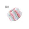 2pcs Spa Face Wing Bracelets Microfibre Flanelle Yoga Courir Bandes de poignet absorbantes Démaquillant Visage W Soins de la peau Outils i2h1 #