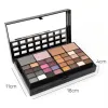 74 Cores Sombra Lip Gloss Combinati Maquiagem Set Matte Eye Shadow Tray Fl Batom Fi Mulheres Cosmetic Kit Box i5Gm #