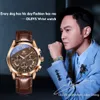 OLEVS 2876 Casual Men Watch Golden Men Wristwatch Luxury Luminous Quartz Watch Business Classic Fashion Watch Gift For Men