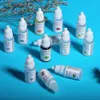 12pcs / caixa Vegan Natural Aromatizante Óleo Aromas 10ml Essence Oil Drops Líquido Pigmento Tingimento Cor para Lip Gloss Diy Use v8Wc #