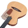 Gitara 39 -calowa cicha klasyczna gitara 6 String Electric Guitar Solid Spruce Wood Silence Guitar High Grade z pickup