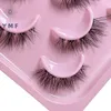 Nieuwe 10 Pairs 6D Natuurlijke Valse Eyeles Dramatische Volume Fake Eyel Extensi Faux Cils Groothandel Make-Up Tool 81J3 #