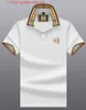 Mens T-shirt Fashion Designer Luxury Cotton Polo Shirt Lapel Kort ärmskjortor TB Letter broderade affärsmän T-shirts Stor T-shirt