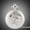 TFO zakhorloge zilver holle bloemblaadjes surround dansen zeemeermin ontwerp hanger damesmode cadeau Necklace219E