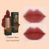 fr Knows Love Bear Matte Lg-lasting Waterproof Lip Stick Women Beauty Cosmetic Lip Makeup Easy to Wear Natural Lipstick E0Bu#