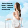 Portable Baby Milk Bottle Warmer 400ML USB Quick Charge 316 Food Grade Glass Outdoor Travel Electric Instant Water 240322