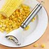 Rostfritt stål Corn Stripper Corns Thresher Corn Peeler Kök frukt Vegetabiliska verktyg JJ 3.24