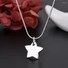Necklace Earrings Set Silver Plated Pretty Star Bracelets For Women Fashion Party Wedding Accessories Christmas Gifts