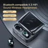 Słuchawki/zestaw słuchawkowy BQ30 bezprzewodowe słuchawki LED Digital Slajd Cover Inear Bluetooth Compatybilne 5.3 HIFI Sound Słuchawki bezprzewodowe Dostaw sportowy