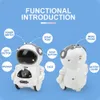 Mini Robot Toy 939A Pocket RC Talking Interactive Dialoge Voice Recognition Record Singing Dancing Telling Story 240321