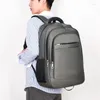 バックパック2024 EST Waterproof Daily Men Nylon Laptop Large Pockets for Work Highapity Students SchoolBags Business Bag