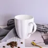 Tasses à glaçure colorée, grande capacité, tasse d'eau en céramique blanche pure, cadeau pour Restaurant, tasse créative en porcelaine de citrouille