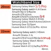 Bracelets de montre adaptés pour Samsung Galaxy Watch 6/4/5/Pro/classic/3/active 2/Gear S3 bracelet à boucle alpine Correa Huawei GT 2 4 3 bracelet 24323