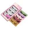 3d Soft False Eyeles 10 Pairs Color Box Mink Hair Natural My Crisscross Wi Fluffy Bulk Wholesale Les Extensi Tools W3Zu#