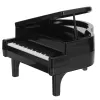 Caixas Banco Creative Children's Piano Piggy (preto) para crianças panela de dinheiro para crianças decorar