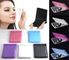 Multi Colors Lady LED Makeup Mirror Cosmetic 8 LEDS Folding Portable Travel Compact Pocket Mirrors Lampor Lampor Skicka 5PCS3912605