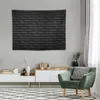 Tapestries Black Brick Wall Tapestry Decorations For Room Decoration Korean Style Design Bedrooms Decor