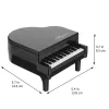 Caixas Banco Creative Children's Piano Piggy (preto) para crianças panela de dinheiro para crianças decorar