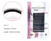 C curl 0,15 mm fi l mink hår falska ögonelar ljus mjuk individuell ympning eyel extensi verktyg 8-12mm volym l u14z#