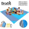 Mat Waterdichte strandmat Extra grote buitencampingmat Deken Opvouwbaar Zand Gratis zakmatras Draagbare lichtgewicht picknickmat