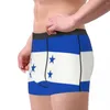 Sous-vêtements personnalisés Honduras drapeau sous-vêtements hommes respirant Boxer slips culottes douces pour hommes