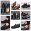 Gai Comfort Erkek Ayakkabı Siyah Ayakkabı Yuvarlak Ayakkabı Parti Açık Ziyaret Takımları Erkek İş Topuk Tasarımcı Ayakkabı Eur 38-50 Yumuşak