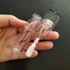 5.5 ml Big Doe Foot Trangent Lipgloss Ctainers Rör runt Clear Clear Cosmetic Lipgloss Tube Lip Balm Bottle Refillable U4FC#