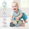 Tri nidification jouets empilables bébé tasse empilée jouet infantile éducation précoce douche imbriquée meilleur Montessori garçons et filles de plus de 6 mois 24323