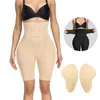 lady Waist Tummy Shaper New large-sized high waisted buckle with strong abdominal tightening and shaping pants for body shaping fake buttocks