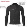 Diving Suit 3MM Men Wetsuit Neoprene Underwater Kitesurf Surf Surfing Spearfishing Jacket Pants Clothes Wet 240315