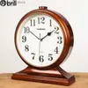 Desk Table Clocks Large Desk Clock Silent Watch Retro Creative Living Room Antique Table Clock Bedroom Decorative Items for Home Unique Gift 50 L240323