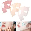 1pcs Reusable Silice Mask Face Women Skin Care Tool Hanging Ear Face Mask Gel Sheet 02yN#