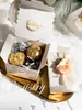 Gift Wrap 20pcs 2 Size Western Style Individual Wedding Candy Box INS Gray Marble Chocolate Baby Shower Party Favors