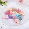 24PCS 6 Kolory błyszczące cekiny błyszczące zbiór oleju z lody Kolor Zmiana nawilżającego wargę kawaii usta makijaż hurtowy m7oo#