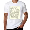 Męskie topy czołgowe Głowa: vintage młoda dziewczyna Matisse malowanie T-shirt Kawaii koszulki graficzne TES