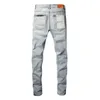 Jeans Roxo Marca American High Street 7050