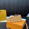 Top Luxury Bag Bags Designer Backet Bag Fomen's Crossbody Bag Bag Shoulse Bag Safet Bag Purso 14 cm Ionit