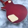 Guitar Inventory 2023 Popular New Arrival Cherry Burst Electric Wholesale From China three pickups ,with Pickguard