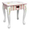 Поля фантазий — туалетный столик и табуретка «Принцесса-лягушка», 1 ящик, детский подарок, бело-розовый, корона