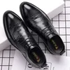 Chaussures décontractées formelles pour hommes Italiano Oxford robe de mariée Coiffeur Casuales Sepatu Office