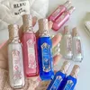 Flower Knows Moonlight Mermaid Clear Lip Gloss Collection Gemstone Lip Glaze Nourishing Mirror Lip Plumber Gloss Makeup 3.5ML 240320