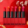 10 kolorów Lipstick Waterproof LG trwający matowy połysk mentalny mentalna warga nawilżająca makijaż 19rb#